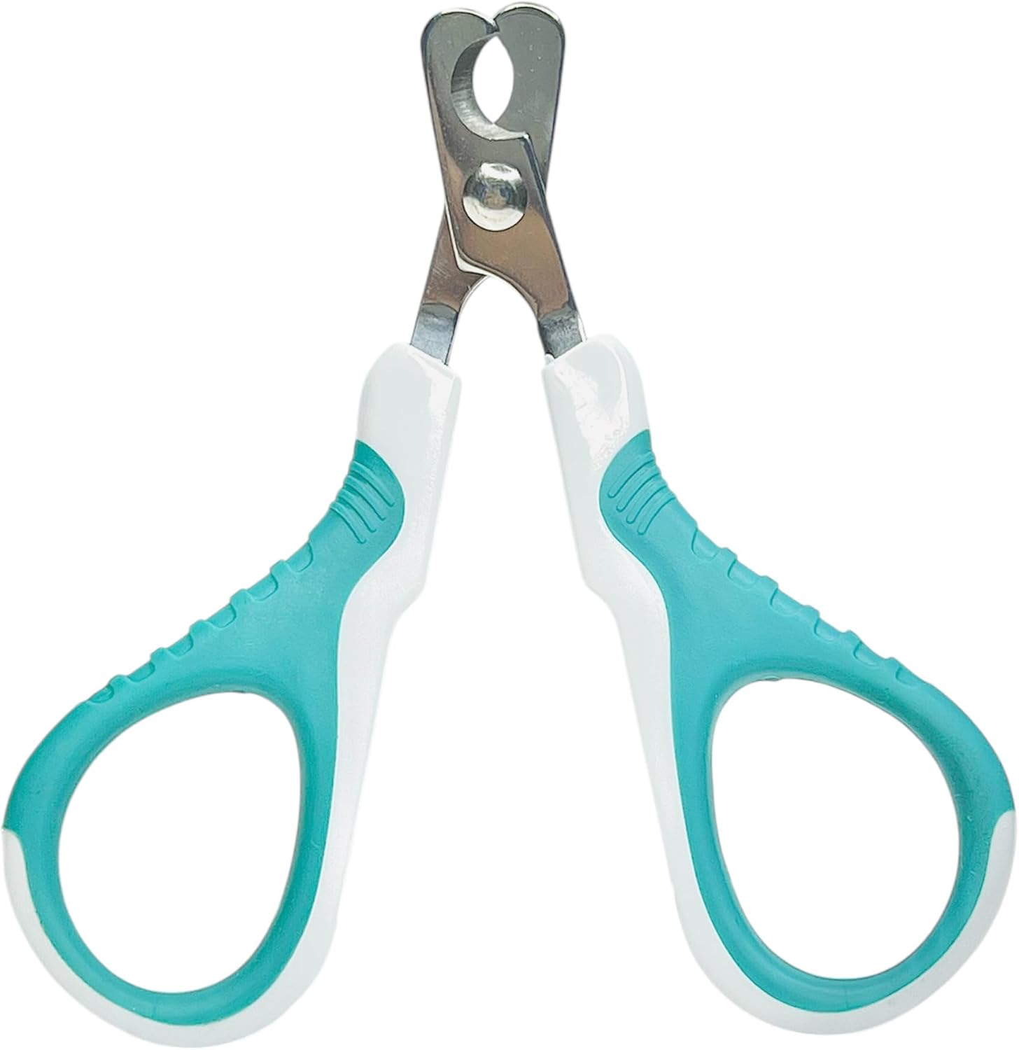 Professional Pet Nail Clippers for Small Animals - Extra Sharp Stainless Steel Blade Nail Clippers for Dogs and Cats - Cat Nail Clippers with Sturdy Non Slip Handles for Safe at Home Grooming